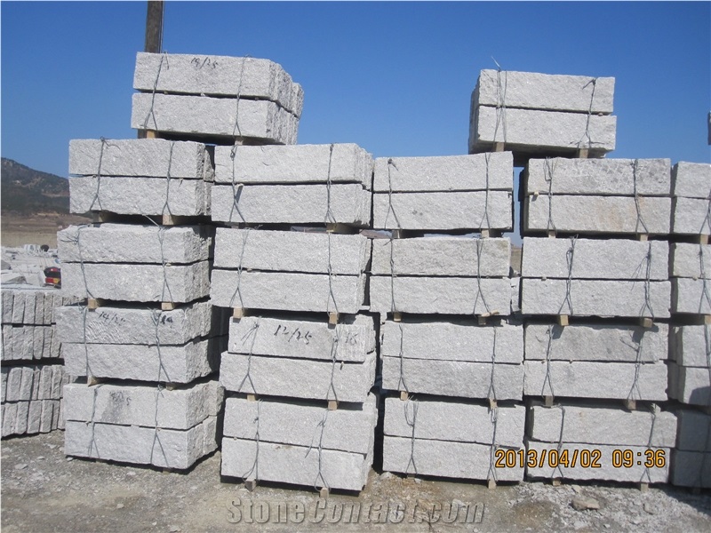 Kerbstone Handmade Quality, Grey Granite Kerbs