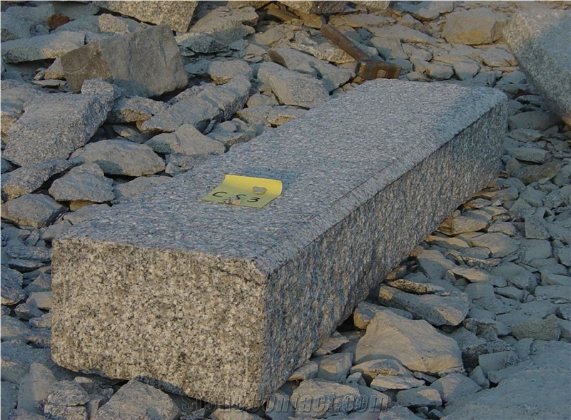 Kerbstone Natural Quality, Grey Granite Kerbs