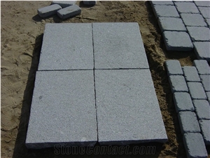 Light Grey Flamed Pavers,, G341 Grey Granite Cube Stone & Pavers Light Grey Flamed Pavers,, G341 Grey Granite Cube Stone & Pavers