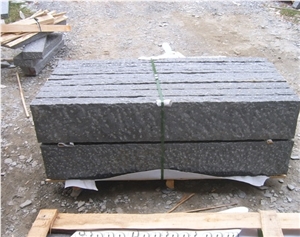 Pineappled Palisades Columns Dark Grey G654, G654 Granite Palisades