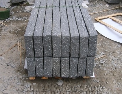Pineappled Palisades Columns Dark Grey G654, G654 Granite Palisades