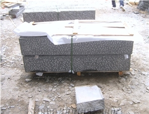 Pineappled Palisades Columns Dark Grey G654, G654 Granite Palisades