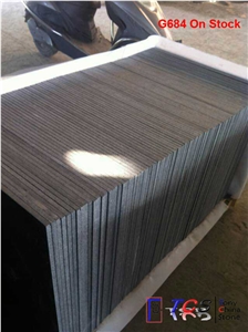 G684 Black Basalt, Pearl Black Polish Tile