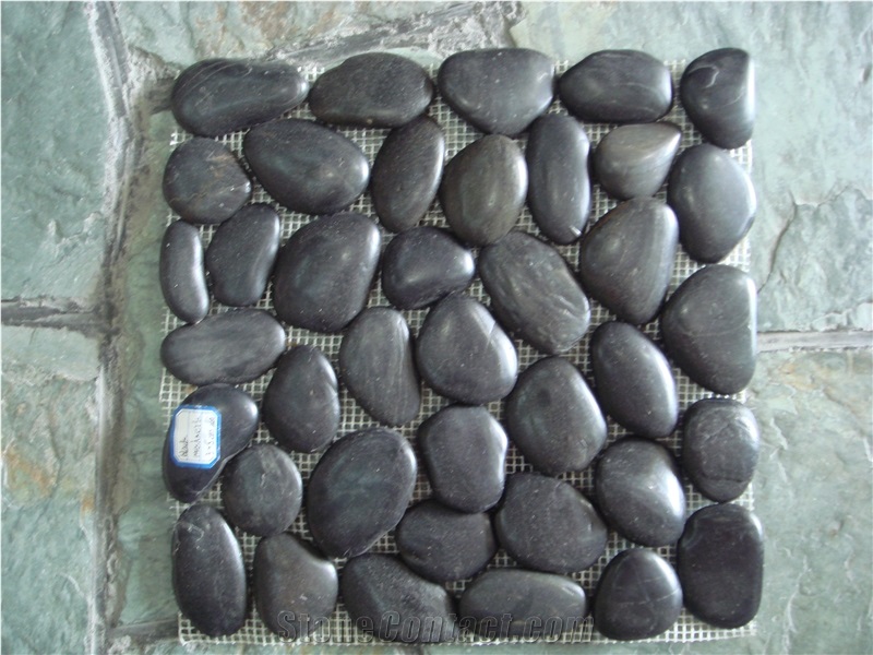 Cheap Pebble Stone, Grey Soapstone Pebble & Gravel