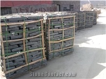 G654 Granite Cobble Stone, Black Granite Pavers, Sesame Black Granite Cobble Stone