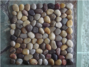 Hot Sale Bown Pebble, Brown Granite Pebble & Gravel