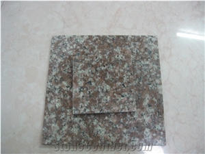 Peach Red (G687) Granite Stairs, Pink Granite Stairs & Steps
