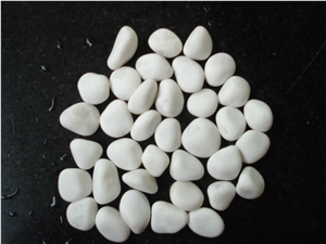 White Granite Pebble & Gravel