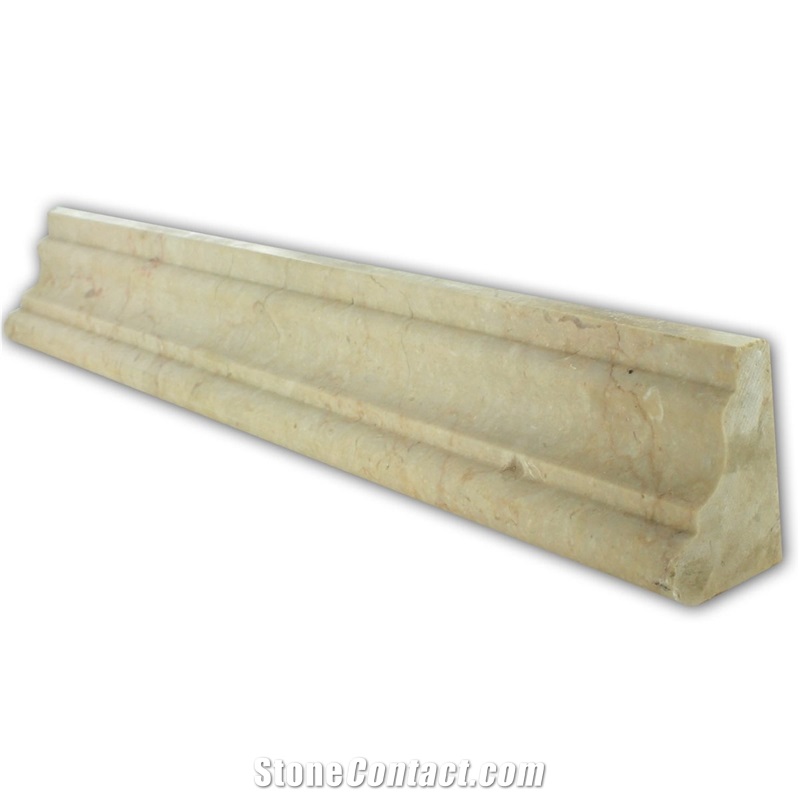 Cream Honed Marble Finishing Profile 40x5cm Price-9,50 €