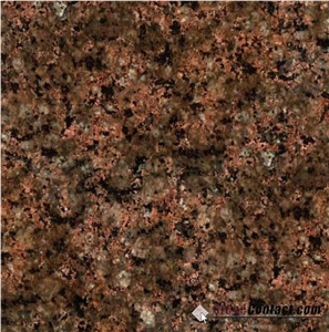 Ukrainian Autumn Granite Brown Slabs & Tiles, Ukraine Brown Granite