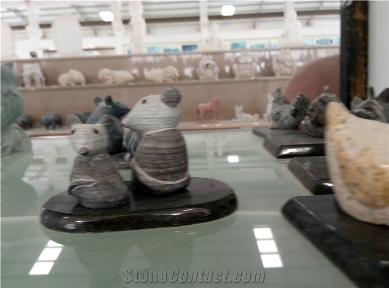 Nature Stone Carving Animal Statue Sculpture