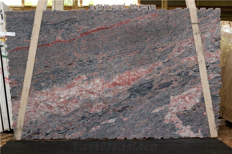 Raissa Pink Slabs & Tiles, Rosa Raisa Granite Slabs & Tiles