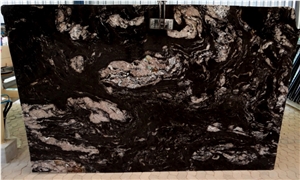 Titanium Black Granite Slabs & Tiles