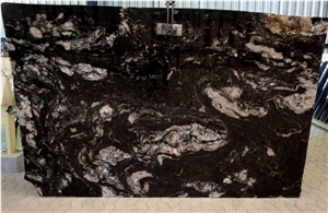 Titanium Black Granite Slabs & Tiles