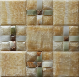 Honey Onyx Mosaic Manufacture China Hn-02