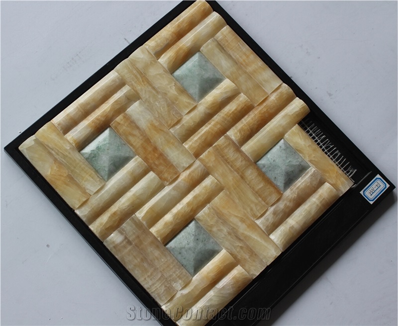 Honey Onyx Mosaic Manufacture China Hn-02