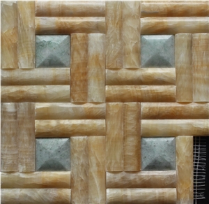 Honey Onyx Mosaic Manufacture China Hn-03