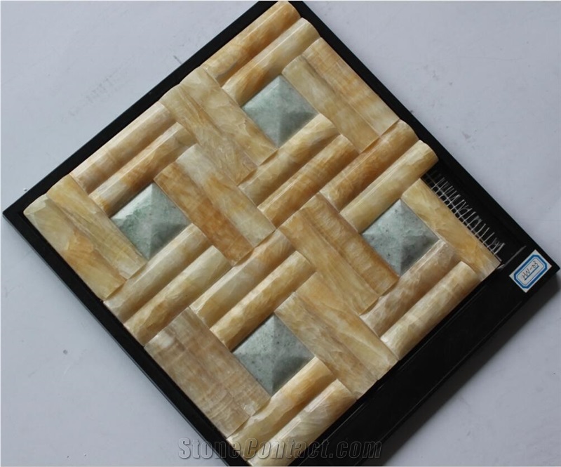 Honey Onyx Mosaic Manufacture China Hn-03