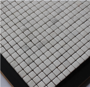 Volakas Marble Mosaic,White Marble Mosaic China Manufacture A120m-15a