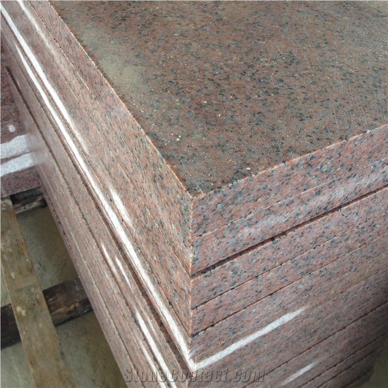 Sanxia Red Granite Slabs & Tiles