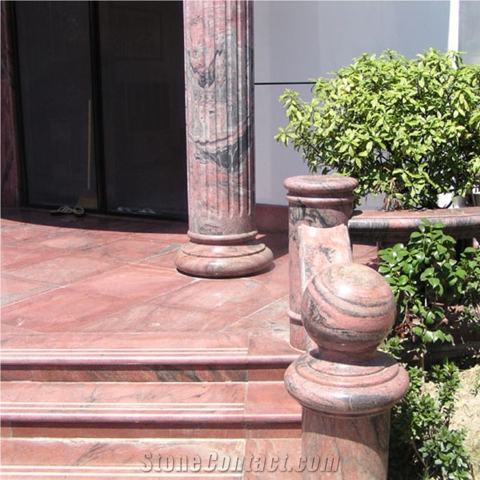 Tropic Red Steps