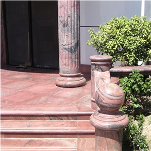 Tropic Red Steps