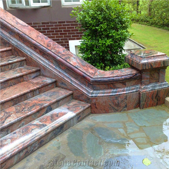 Tropic Red Steps