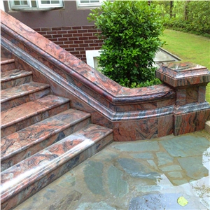 Tropic Red Steps