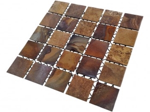Regular Squares Multi Color or Ptreto Black on Mesh