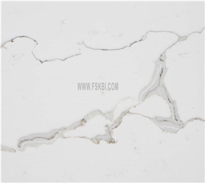 Ceasarstone Quality Clacatta Veined Quartz Stone Tiles & Slabs for Commerical Projects