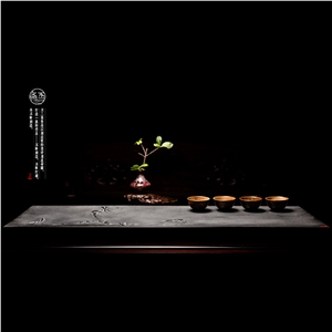 Dejuxin Seasons Series Spring Traditional Chinese Tea Tray