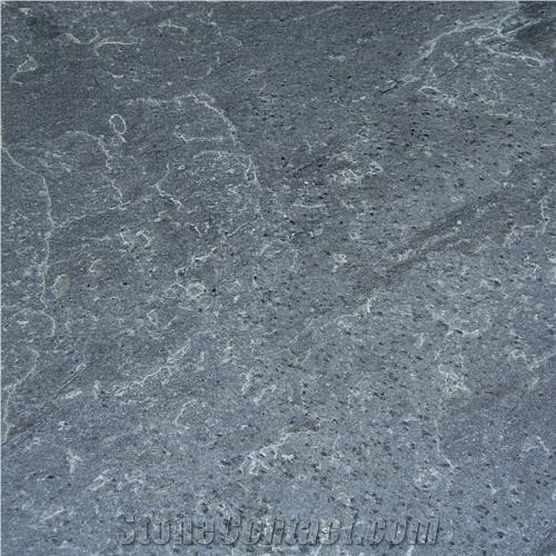 Silver Grey Slate Slabs & Tiles, India Grey Slate