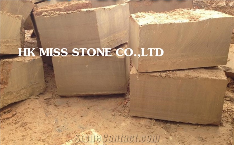 China Sandstone Blocks,China Yellow Sandstone