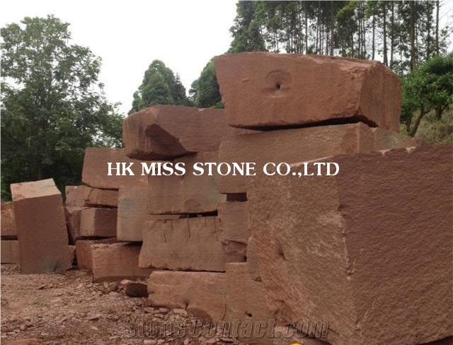 China Sandstone Blocks,China Yellow Sandstone