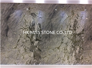 Clivia White Marble with Green Veins, Polished White Marble Tiles & Slabs, China White Marble for Interior & Exterior Decoration,Good Design Steps & Staircase,Bush Lily