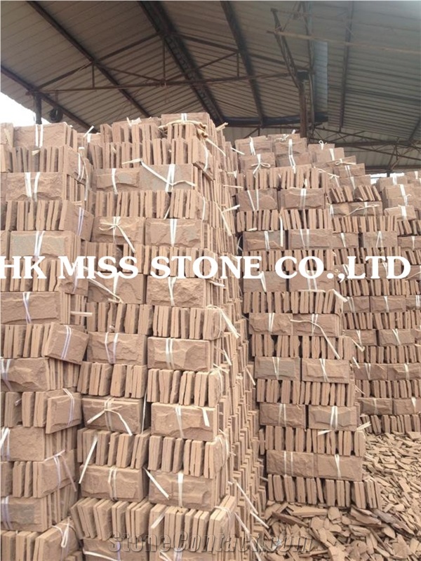 Natural China Beige Mushroom Stone