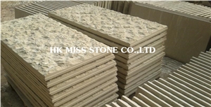 Natural China Light Yellow Mushroom Stone