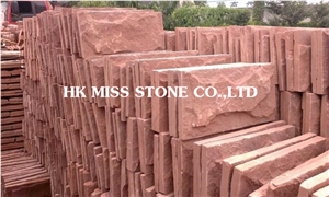 Natural Red China Mushroom Stone,Wall Cladding