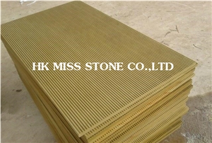 Natural Yellow China Mushroom Stone,Wall Cladding