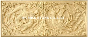 Sandstone Hand Carving Wall Reliefs