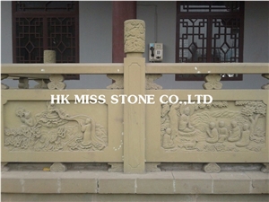 Sandstone Hand Carving Wall Reliefs