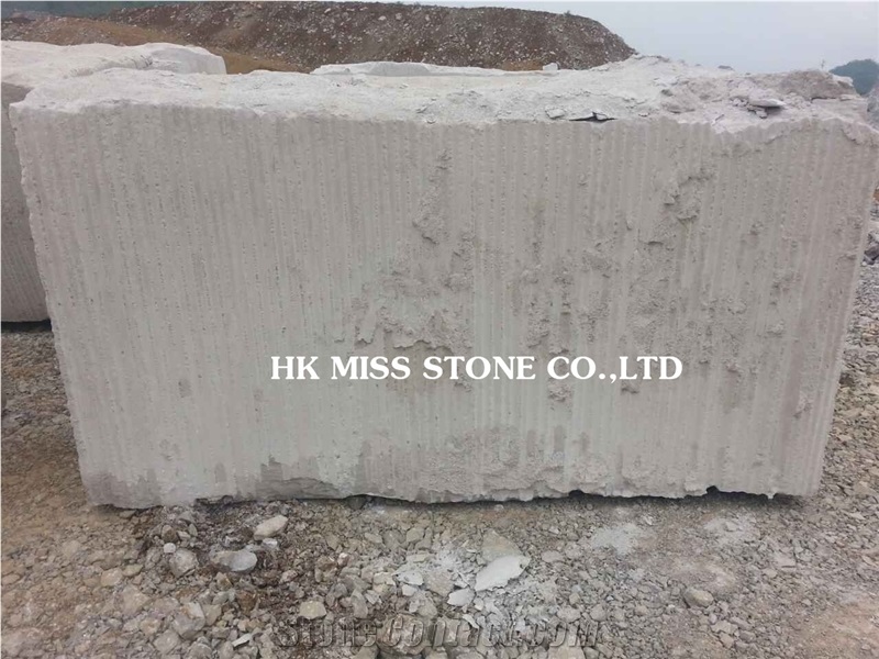 White Wooden Marble Block, China White Marble,Interior Decoration Material,Quarry Owner