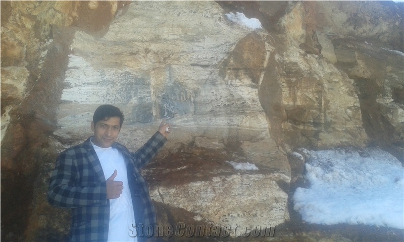Marble,Granite and Travertine Slabs & Tiles, Multicolor Travertine Slabs & Tiles