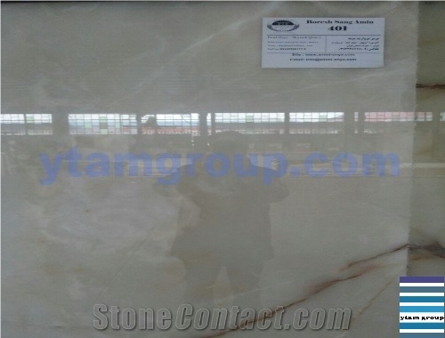 Pure White Onyx Slabs, Iran White Onyx Slabs