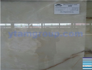 Pure White Onyx Slabs, Iran White Onyx Slabs