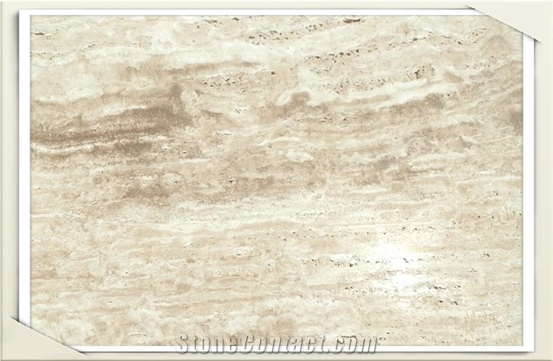 Bianco Travertine Tiles & Slabs, Beige Travertine Tiles & Slabs Spain