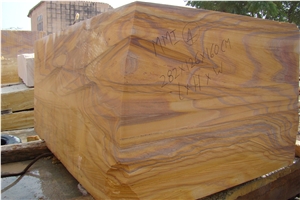 India Multicolor Rainbow Sandstone, Rainbow Sandstone Block