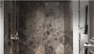 Mendip Marble Bathroom Wall