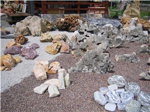 Moon Stone Garden Decorative Boulders
