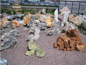 Moon Stone Garden Decorative Boulders
